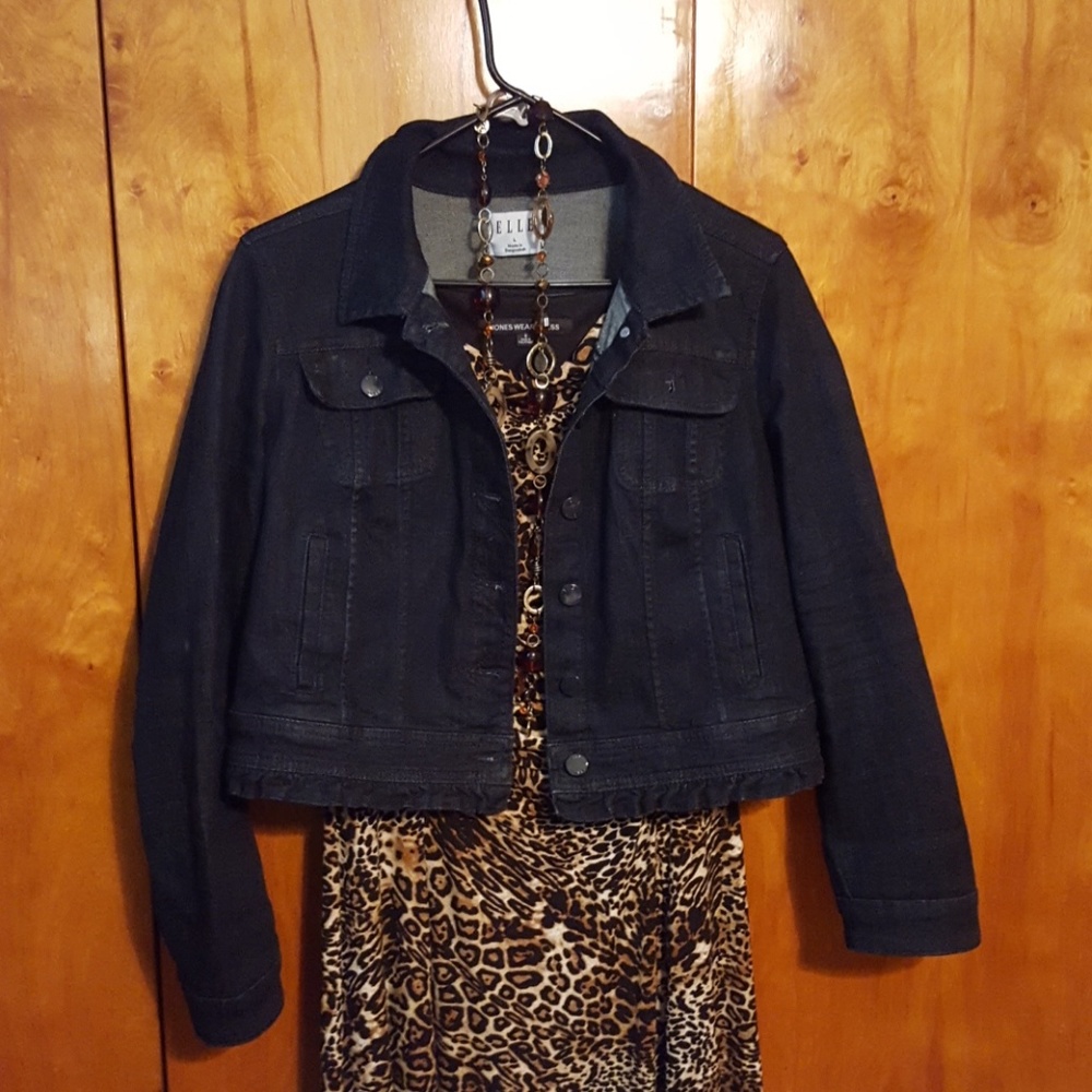 Jones New York leopard print dress